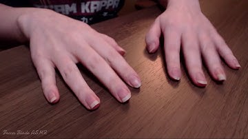 ASMR Fast Tapping/Scratching on Table Top -No Talking