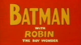 As Aventuras de Batman e Robin O Garoto Prodigio Abertura