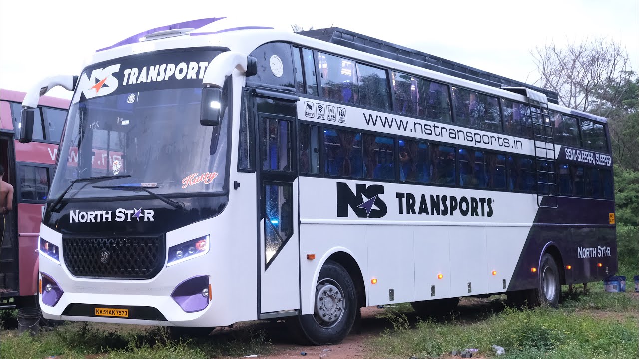 India’s First 🇮🇳 | Non AC Semi Sleeper + Sleeper Bus | Built on Ashok Leyland TF 2513 13.5M Chassis