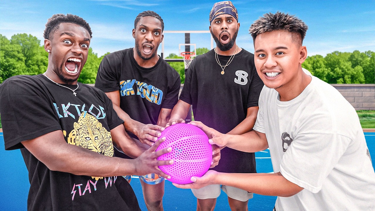 I 1v1'd Hoopers With An AIRLESS Basketball!
