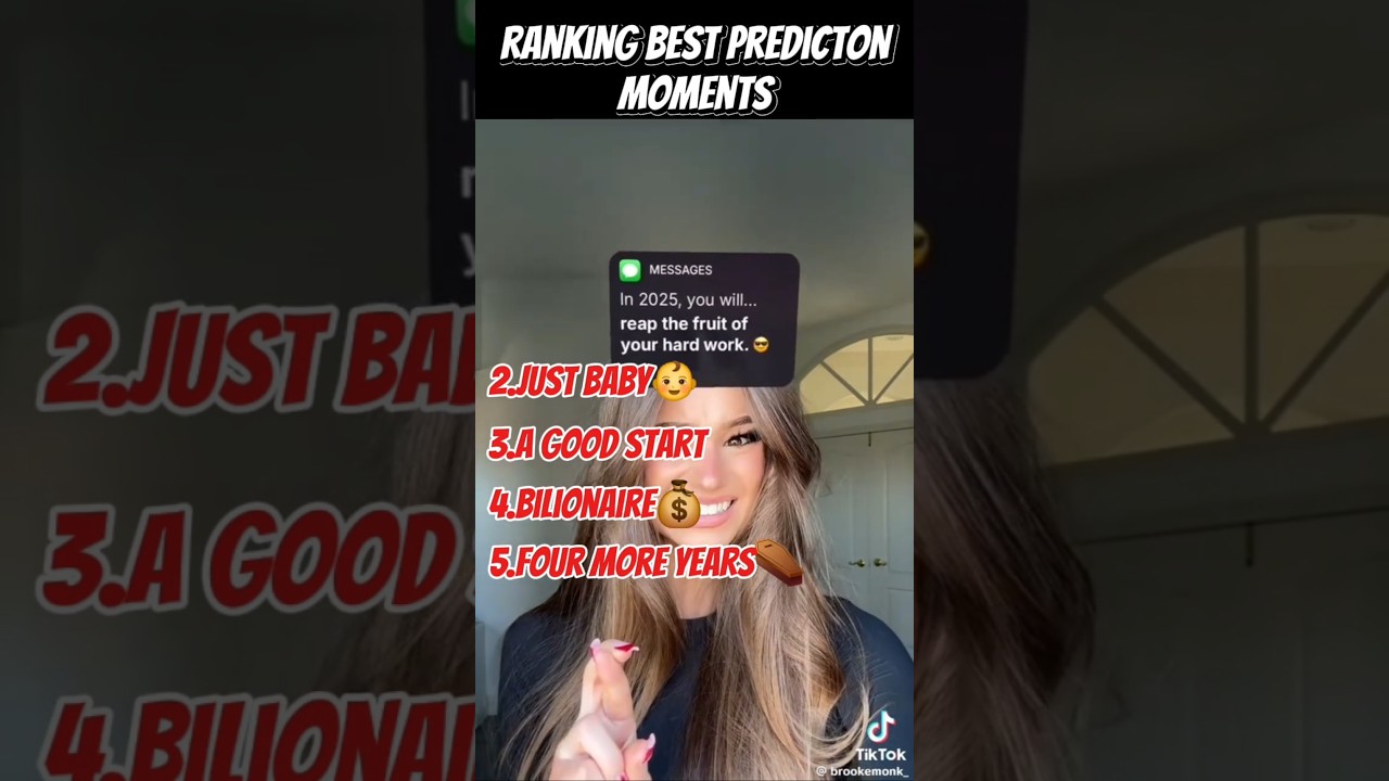 “Ranking the Best Prediction Moments 🔮🔥”