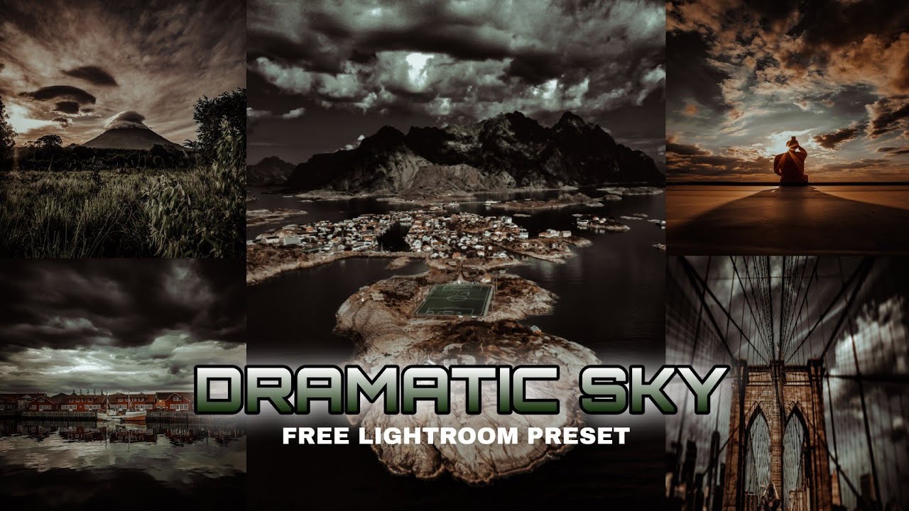 Dramatic Sky - Part 2 | Lightroom Mobile Preset Free DNG | Free Lightroom Mobile Preset