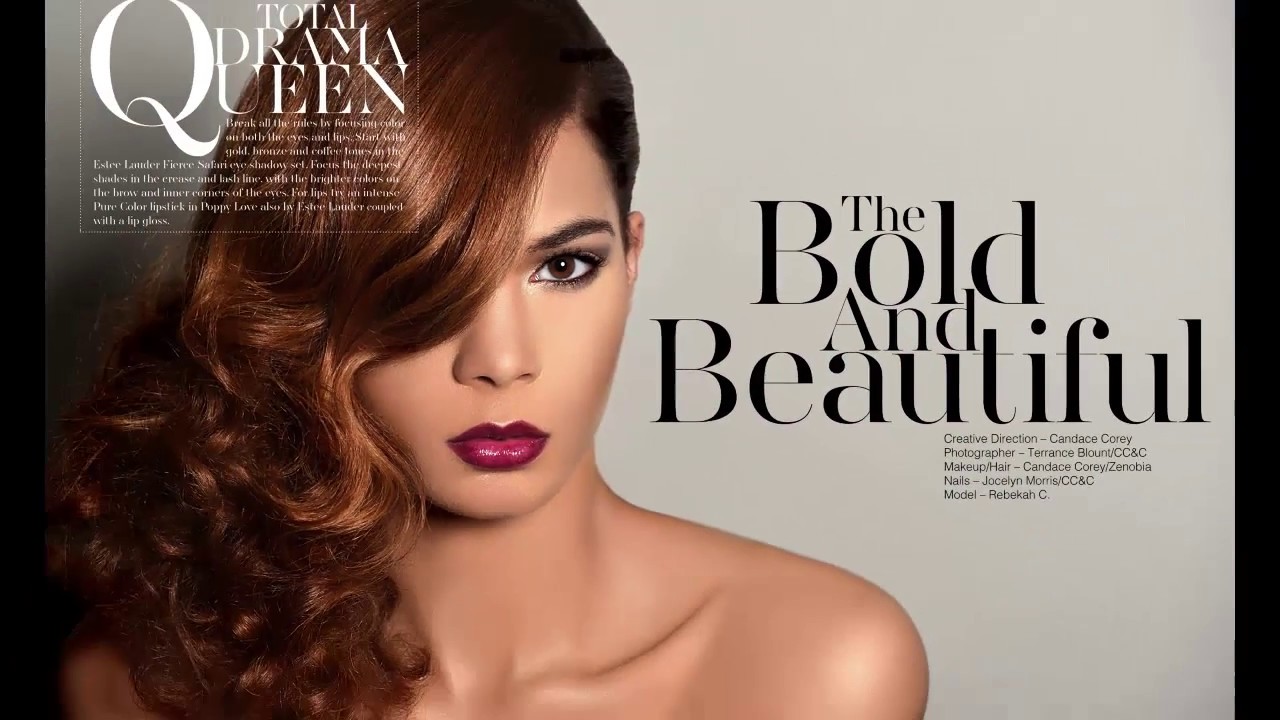 GLAMOUR LOOK - Behind the scenes of magzine shoot