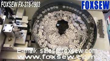 Automatic Feeding Button Attaching Machine