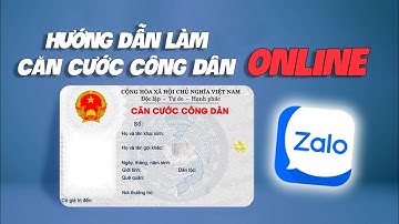 Hướng dẫn làm Căn cước công dân (CCCD) gắn chip qua Zalo MỚI NHẤT