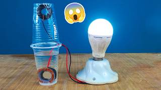 salt water with light bulbs Free energy - Experiment