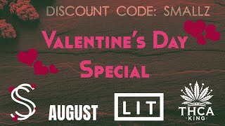 Valentine's Day 3 strain special - Smallz Smokez thca review