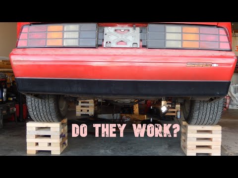 Car Stands Wood