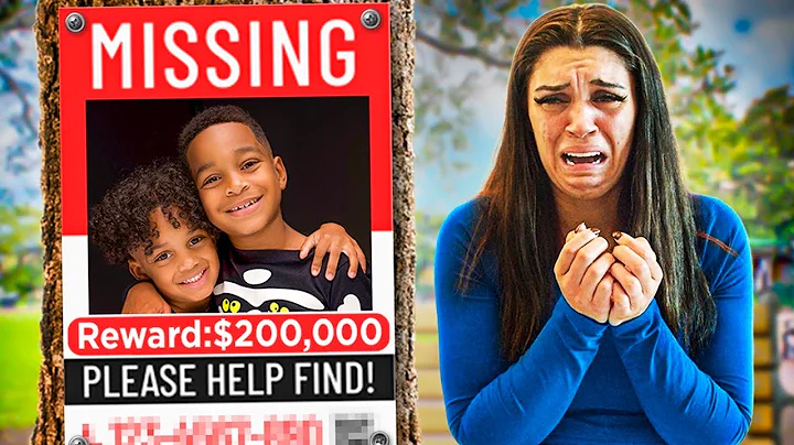 Verzweifelter Vater sucht nach vermissten Kindern