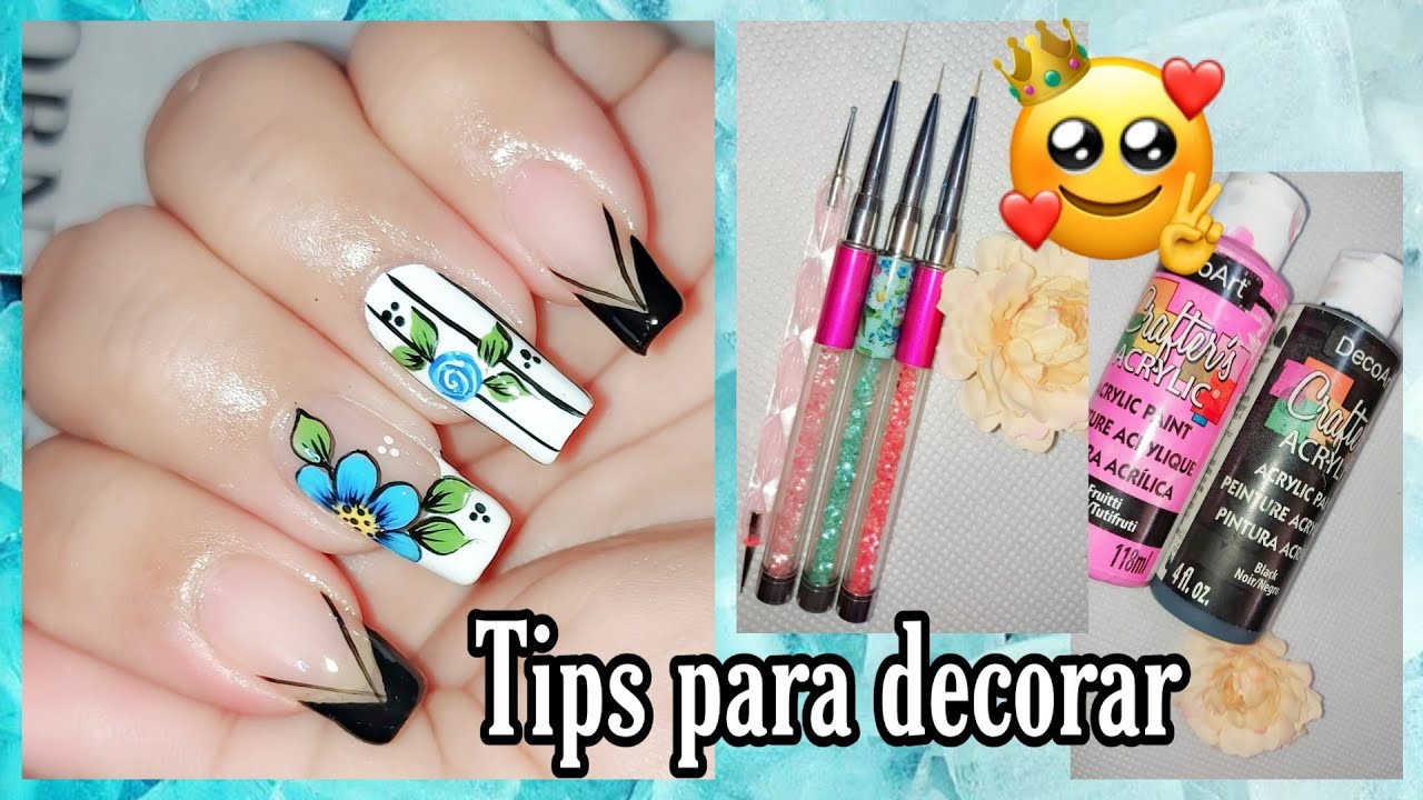 Detalle 34+ imagen como hacer dibujos en uñas acrilicas