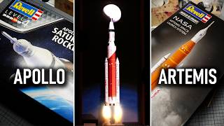 Building a Single Miniature NASA Rocket from Two Different Ones | DIORAMA