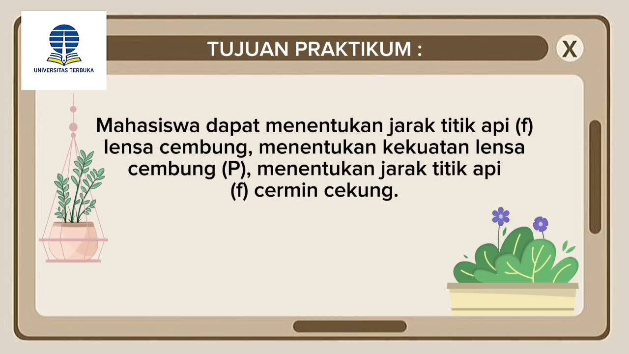 PERCOBAAN LENSA CEMBUNG DAN CEKUNG