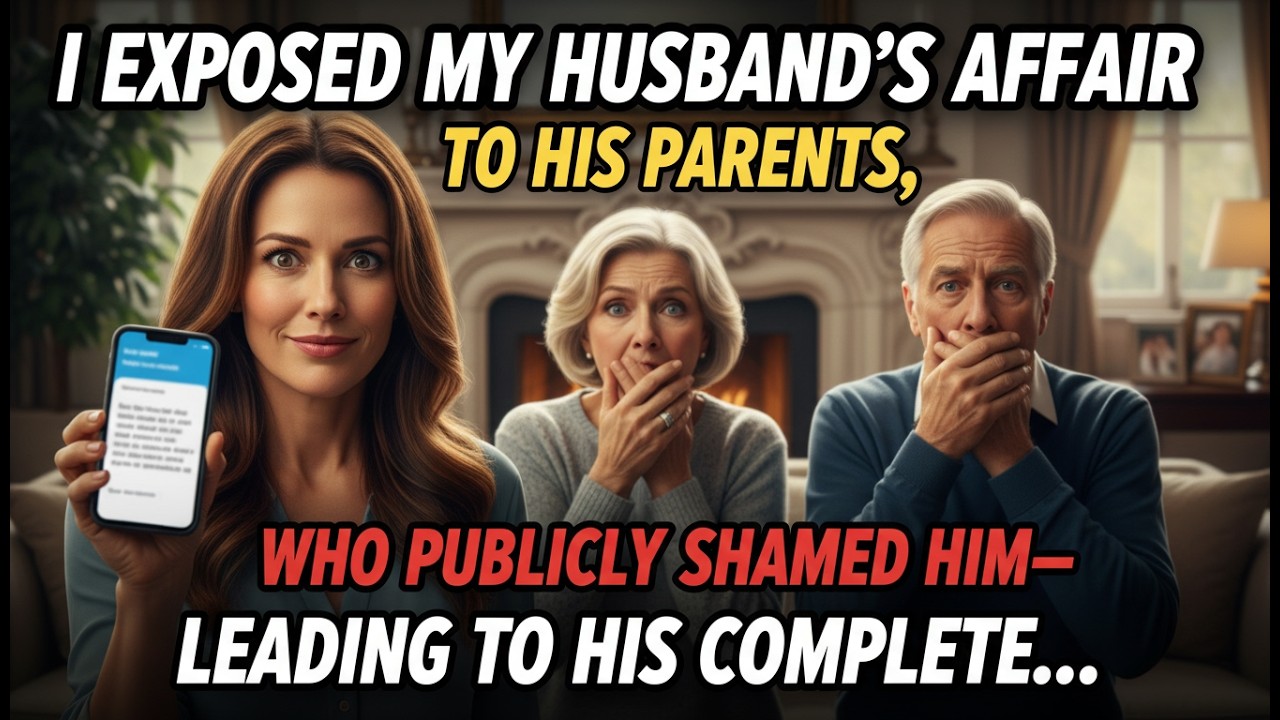 I Exposed My Husband's Affair to His Parents, Who Publicly Shamed Him | Midnight Reddit Stories