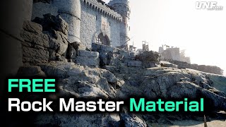 FREE Rock Master Material for Unreal Engine 5 (Download Link below)