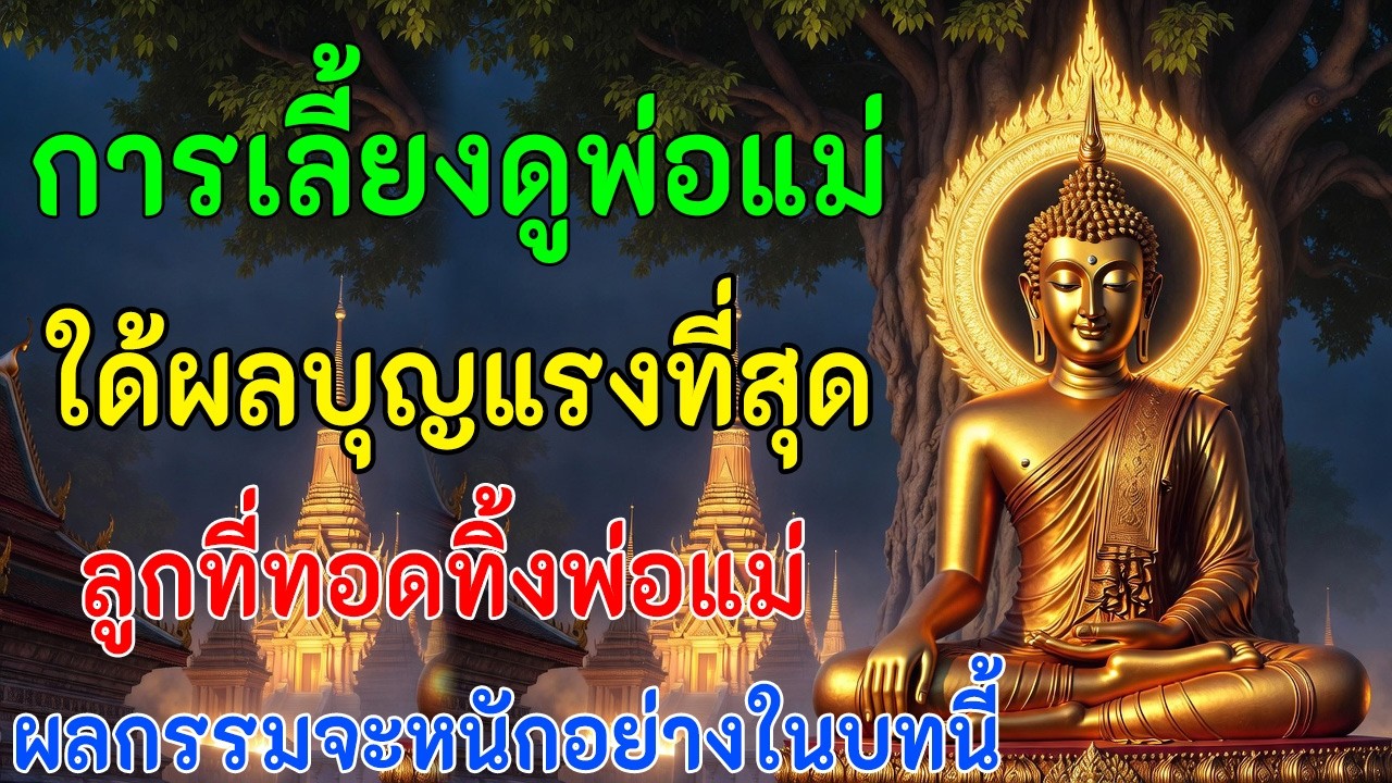 หมวดที่ ๒: อานิสงส์กตัญญูบุญจากการเลี้ยงดูพ่อแม่ให้ผลแรงเพียงใดลูกที่ทอดทิ้งพ่อแม่ ผลกรรมเป็นอย่างไร