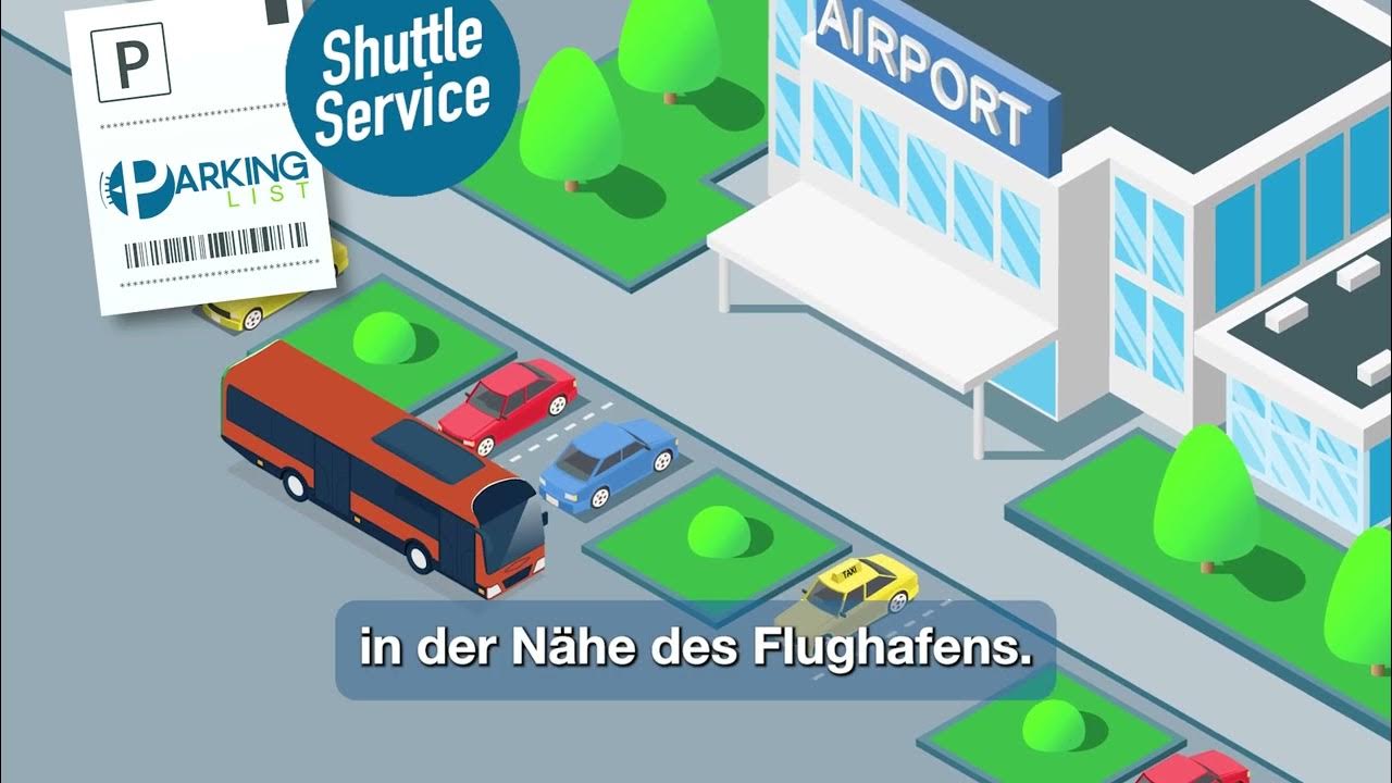 Parken Shuttle Parkinglist Düsseldorf Flughafen www.youtube.com