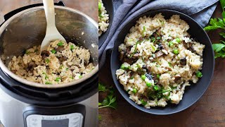 The best and easiest instant pot risotto you'll ever make. is a
delicious italian rice dish that usually takes quite while to prep.
with pressu...