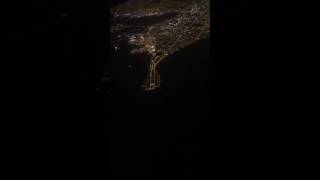 Flying all over Lima at night