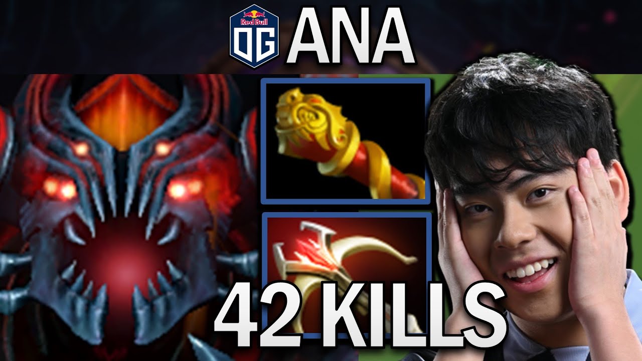 OG.ANA SMURF SHADOW FIEND WITH 42 KILLS & MKB  - DOTA 2 7.31 GAMEPLAY