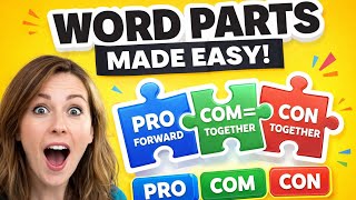 The Secret Code Hidden in Words - Crack Any Word Instantly! Pro, Com, Con Prefixes | MyView Grade 5