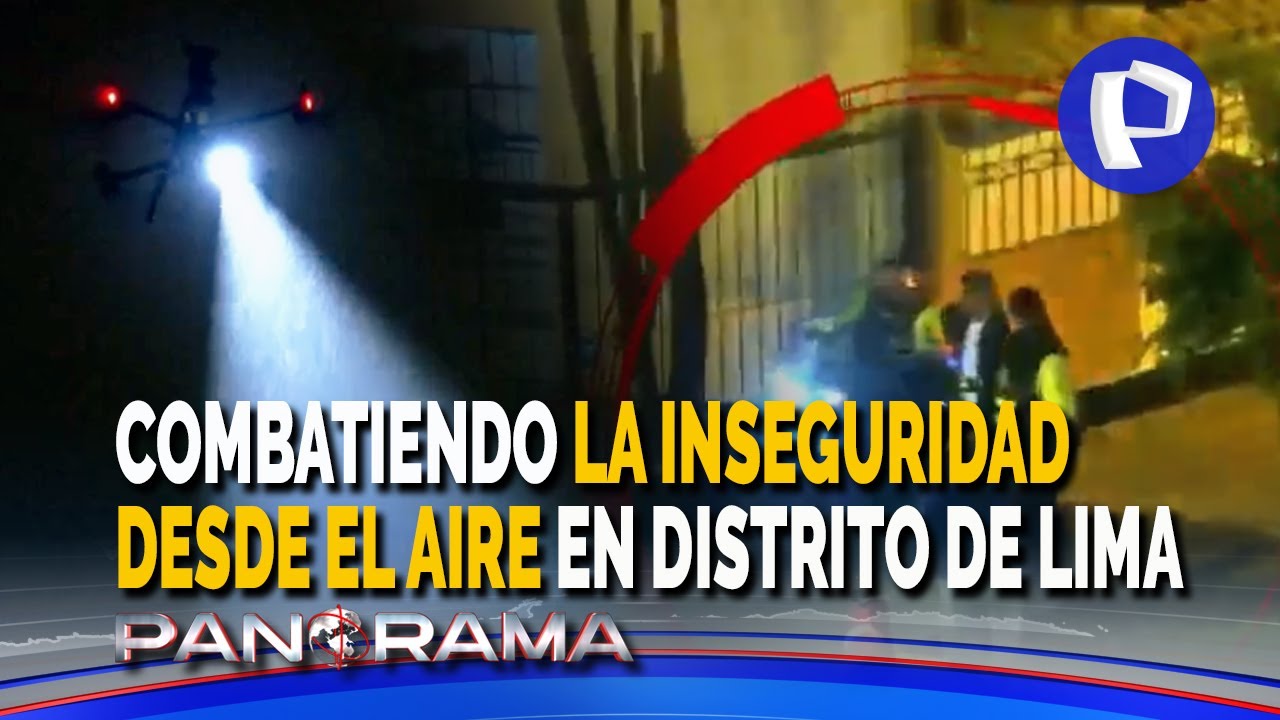 El ataque de los drones: San Borja se defiende del caos y los ladrones desde el aire