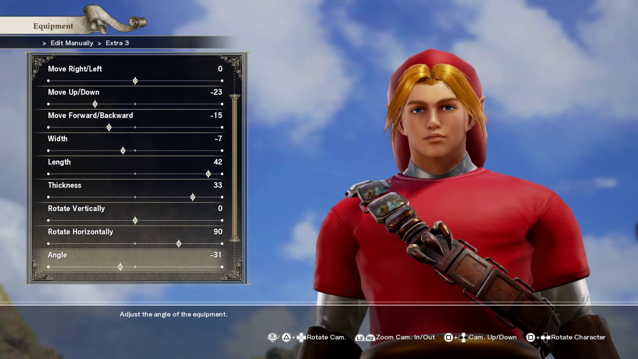 How to create RED LINK from ZELDA in Soul Calibur 6 - YouTube