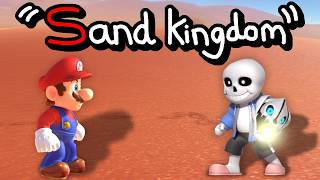 Mario Oddysey But if I Say the letter 'S' Sans Fight Starts...
