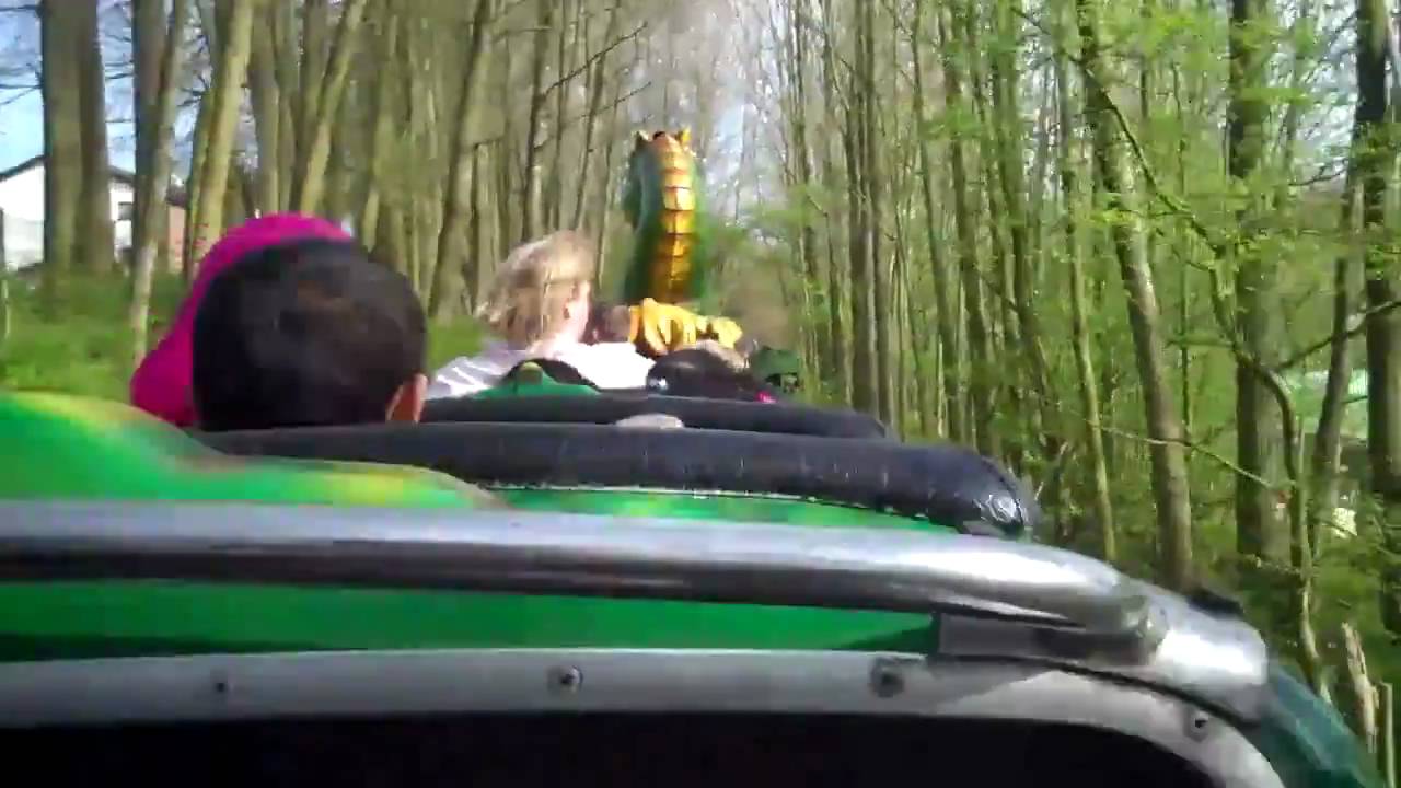 Dragon Flyer (On & Off Ride) At Camelot (Closed Forever)