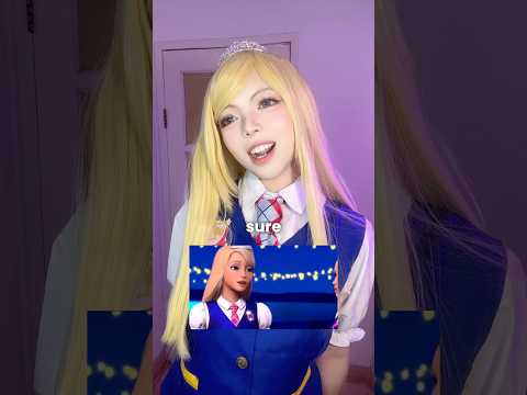 😔🥀 #barbie #barbieprincesscharmschool #barbiecosplay #cosplay #blair