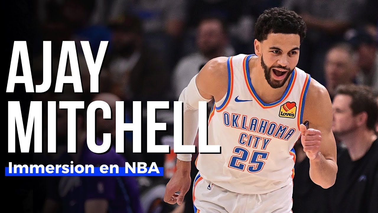 On a passé 3 jours avec Ajay Mitchell, le Belge qui joue en NBA