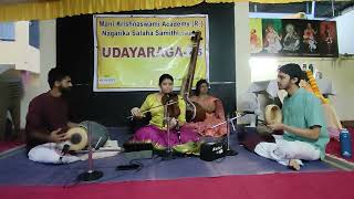 Bhuvaneshwariya Mohanakalyani Adi Tala Violin Tanmayi Pranav Subrahmanya Sumukh Karanth
