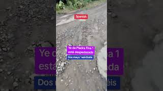 Ye de Piedra Fina 1 está despedazada | Ignacio Molina Fernández.