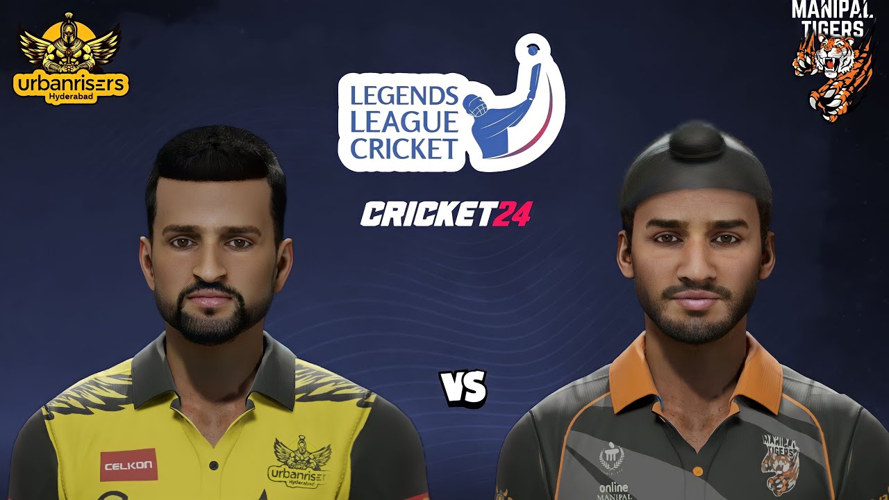 Legends League Cricket 2023 Urbanrisers Hyderabad vs Manipal Tigers