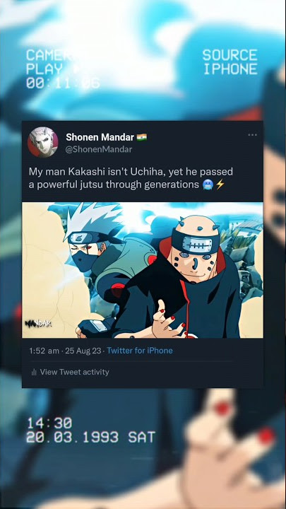 Kakashi 🥶⚡