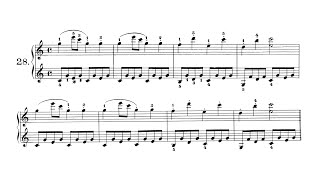 CARL CZERNY - etude No. 28 | Practical Method For Beginners Op. 599 Wealth