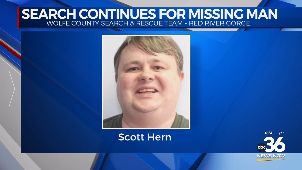 Search continues for missing man at Red River Gorge - YouTube
