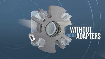 How Flexaseals Products Work using 3D Animation of a 4 Split Cartridge Mechanical Seal Functions