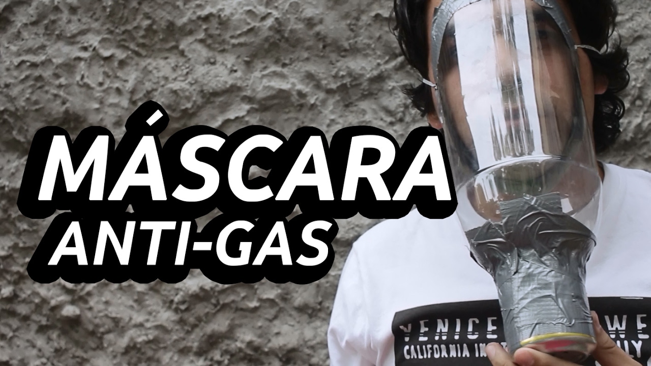 Máscara Anti Gás Casera - YouTube