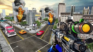 Sniper Traffic Shooter: Free Shooting Games _ Android Gameplay screenshot 5