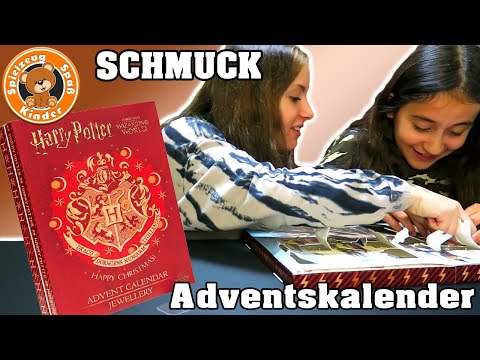 Harry Potter Schmuck ADVENTSKALENDER aufmachen öffnen unboxing