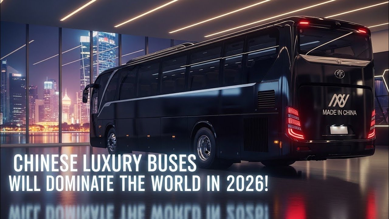Chinese Luxury Buses Will Dominate the World in 2026