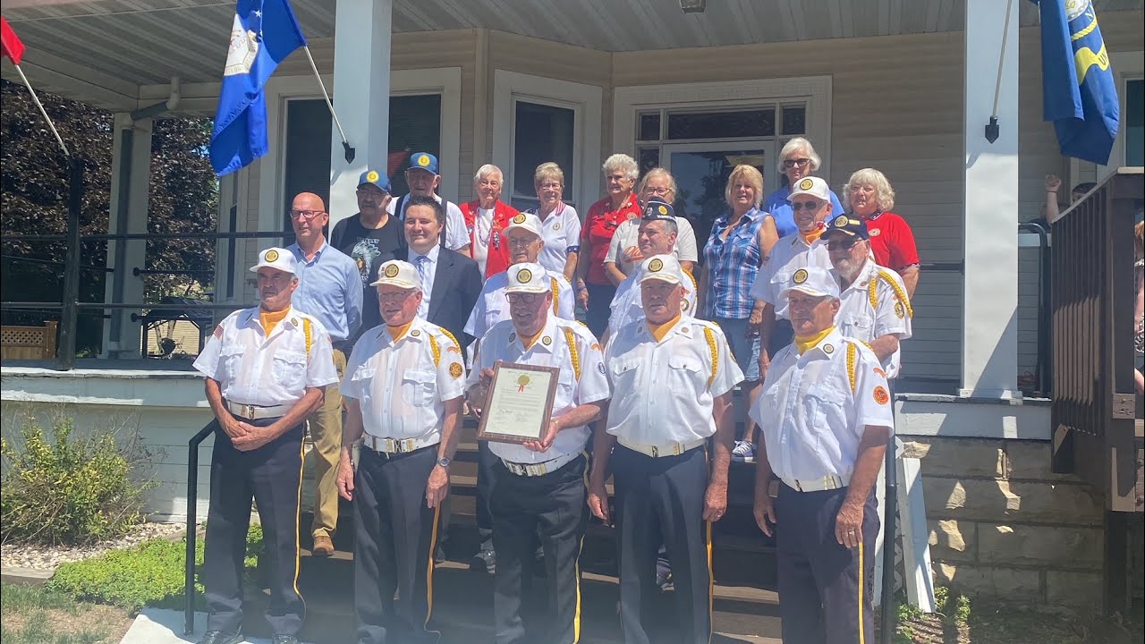 100 year recognition for Kewaskum American Legion Post 384 YouTube