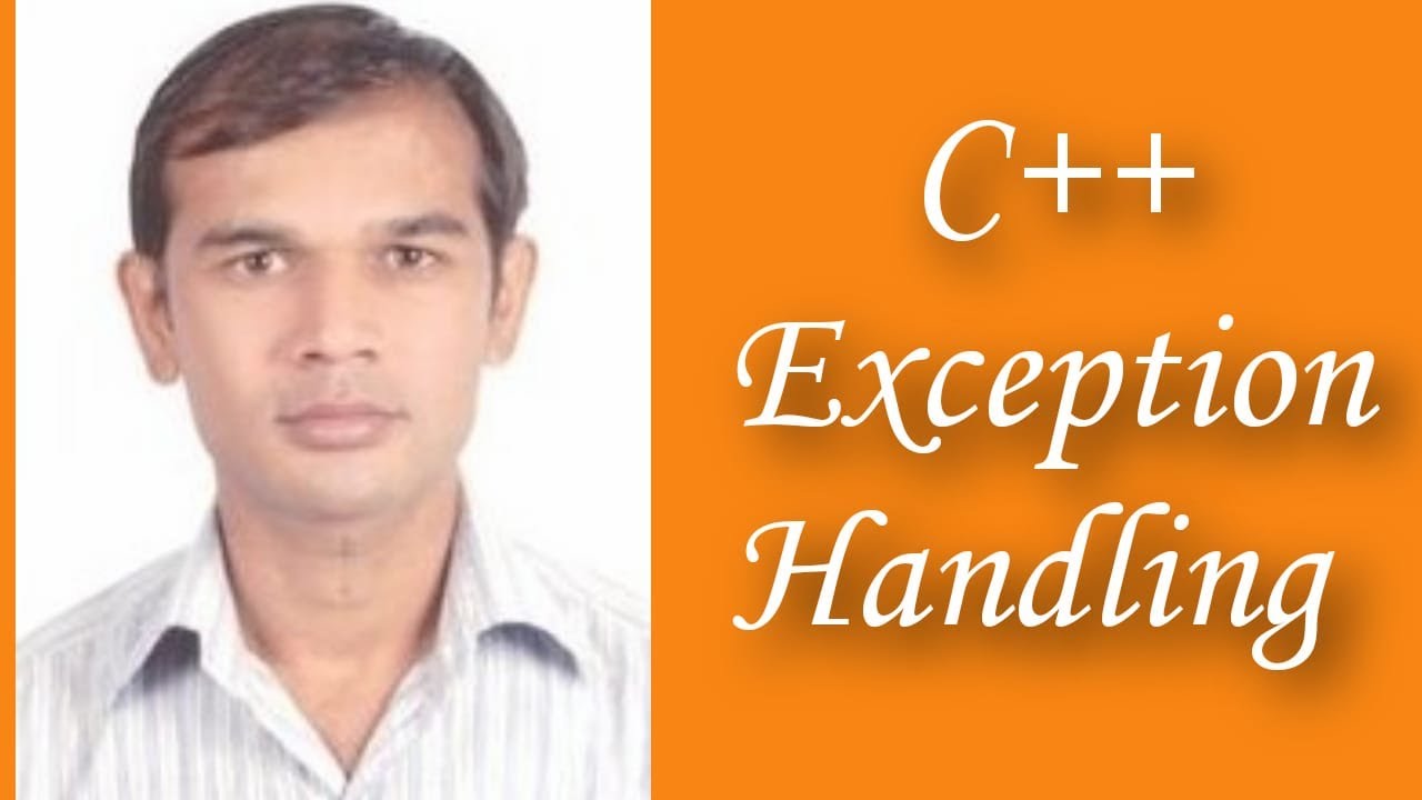 Exception handling in C++ - YouTube