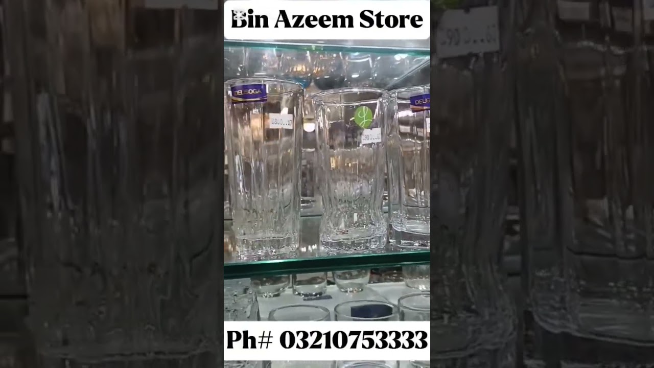 Fancy Cold Drink Glass Set – Serve with Elegance