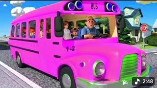 “The Wheels on the Fruit Bus Go Round and Round 🍎🍌 | Fun Nursery Rhymes for Kids (USA)”