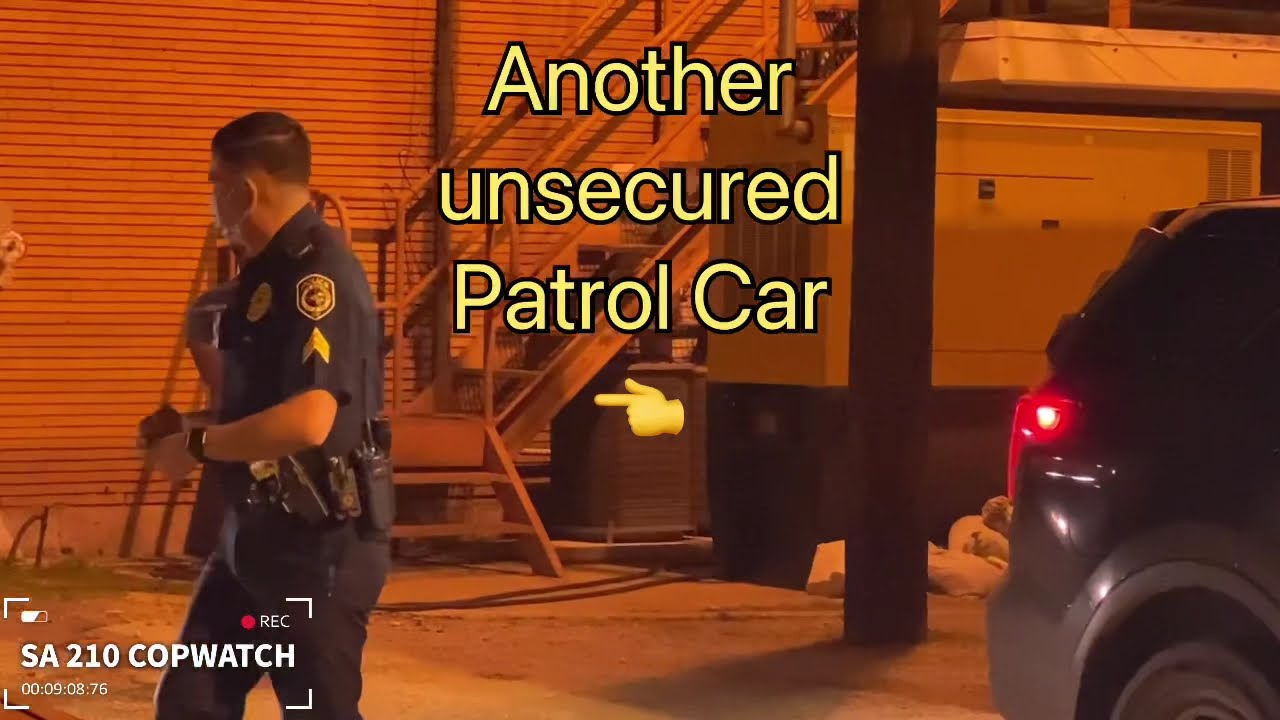 COPWATCH in Robstown TX Police vehicle failed inspection. YouTube