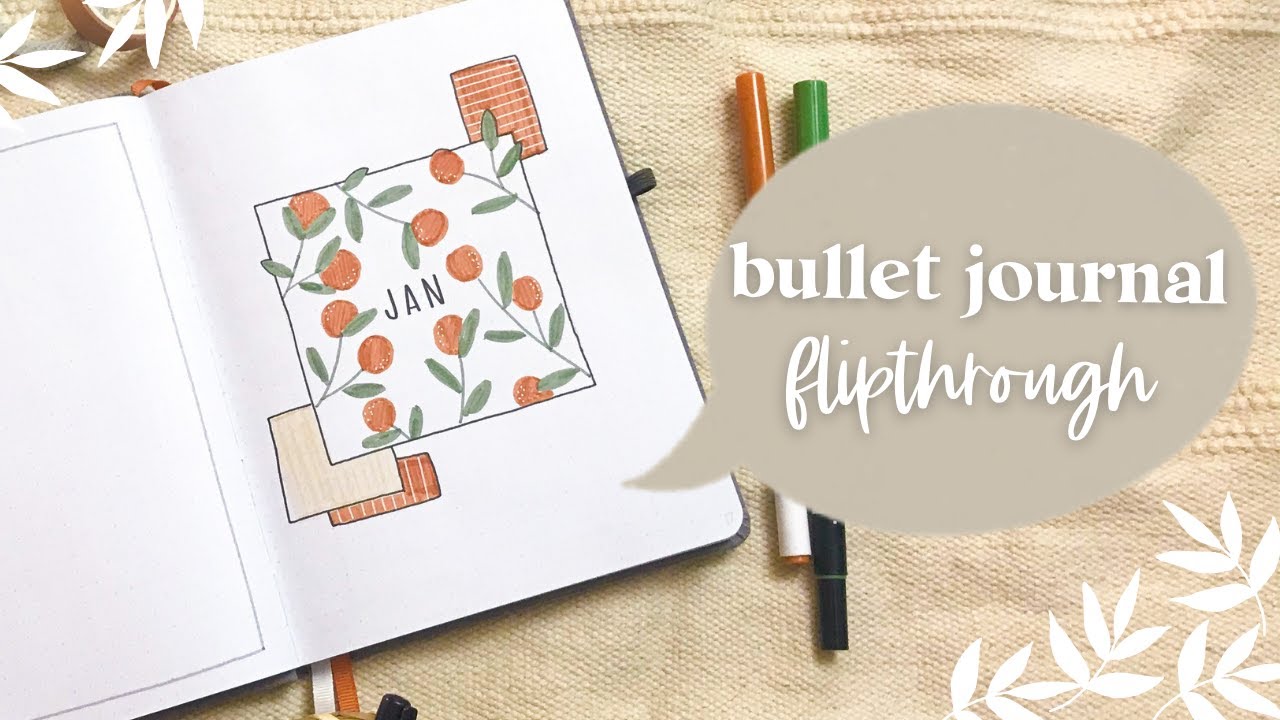 CUSTOM BULLET JOURNAL FLIPTHROUGH #26 | 2022 Bullet Journal Setup | Bullet Journal Plan With Me