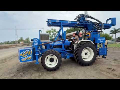 New Hollnad 5620 Tractor Mounted Borewell Machine Gajab ki Machine