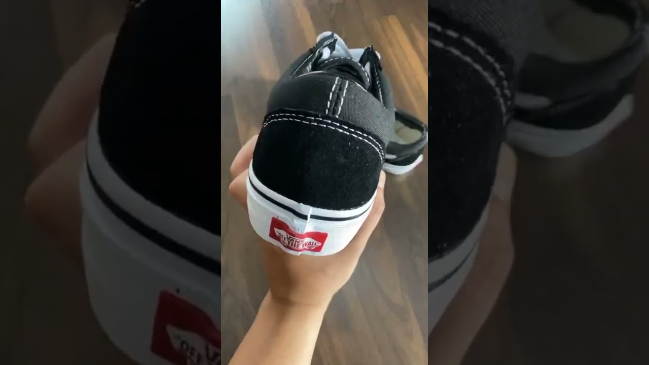 Sepatu Vans Original Oldskool Black White Classic Pria Wanita