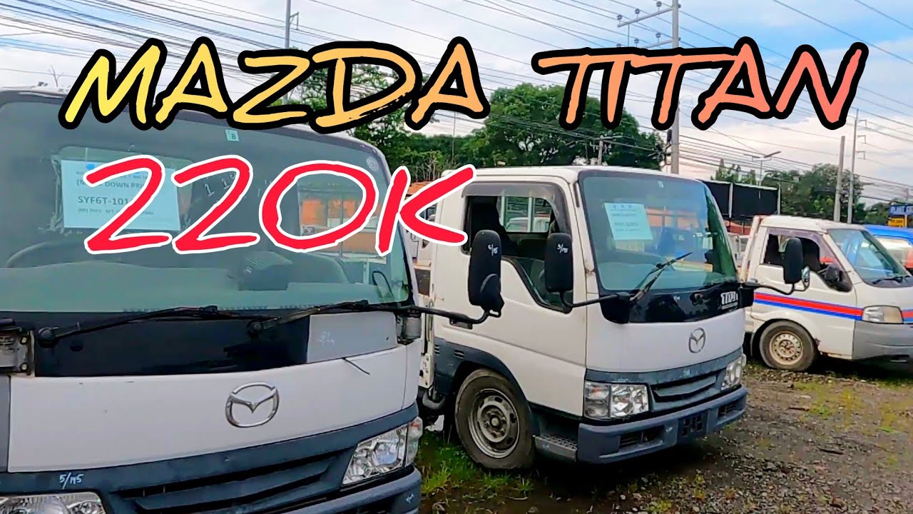 LATEST BONGO MAZDA TITAN  AT MGA SASAKYAN MURA LANG PANG NEGOSYO DITO MA BIBILI JP MALIK YARD
